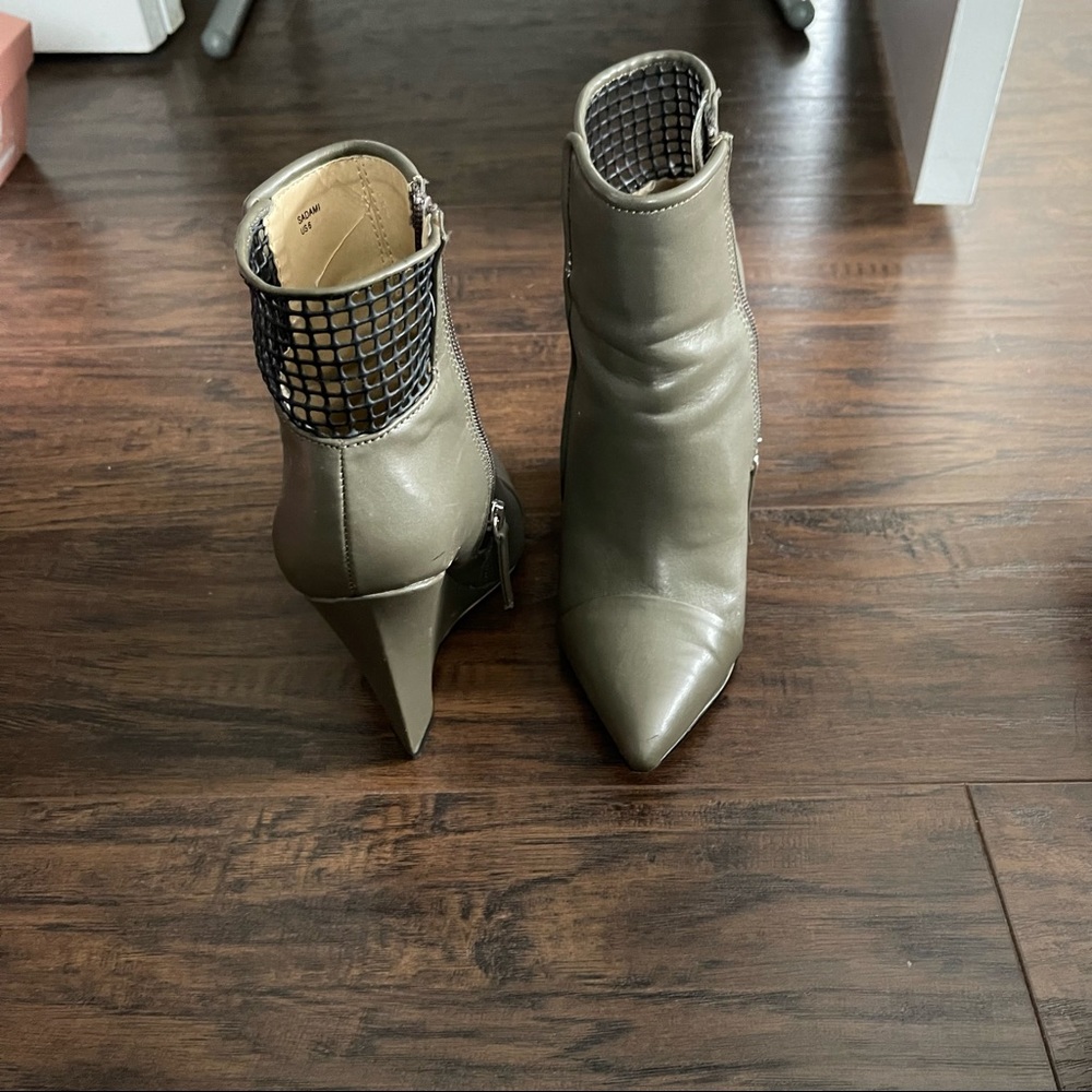 Leather booties - Picture 3 of 5